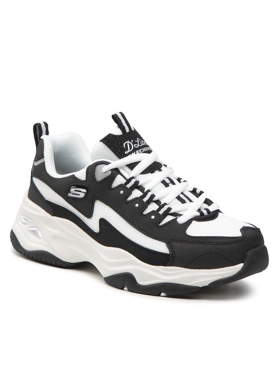 Skechers Skechers Sneakersy D'Lites 4.0 149491/BKW Czarny