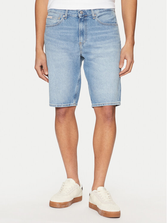 Calvin Klein Jeans Calvin Klein Jeans Farmer rövidnadrág J30J327513 Kék Regular Fit