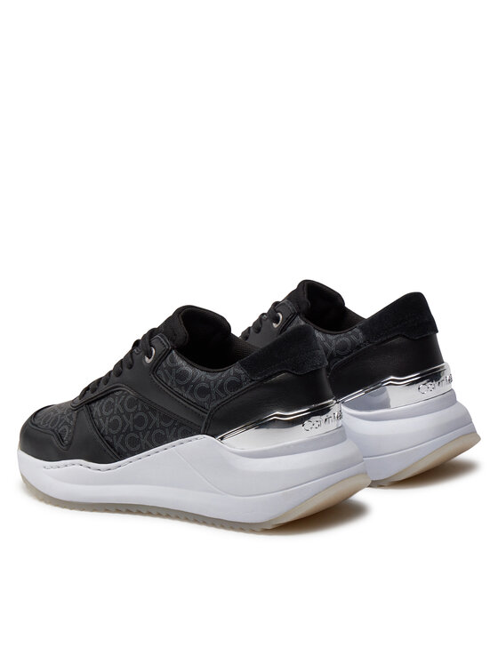 Calvin Klein Calvin Klein Αθλητικά Chunky Intern Wedge Lace Up- Mono HW0HW01439 Μαύρο