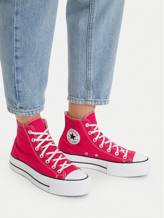 Converse Converse Scarpe da ginnastica Chuck Taylor All Star Lift Platform Hi A08288C Rosa