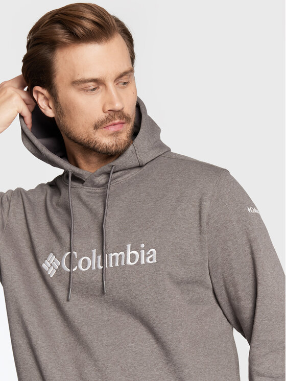 Columbia Columbia Džemperis ar kapuci Csc Basic Logo 1681664 Pelēks Regular Fit