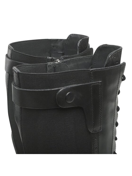 Geox Geox Μπότες D Bleyze F D26QDF 00043 C9999 Μαύρο