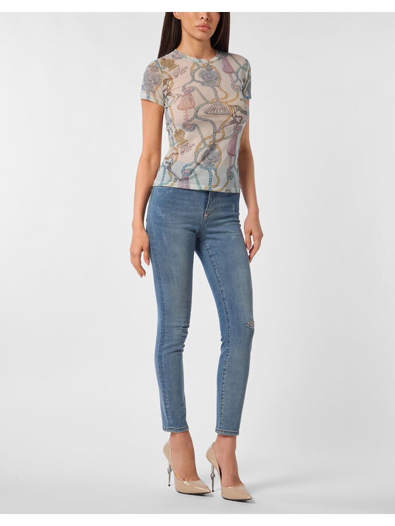 PHILIPP PLEIN PHILIPP PLEIN T-shirt 27375 Multicolore Skin Tight Fit