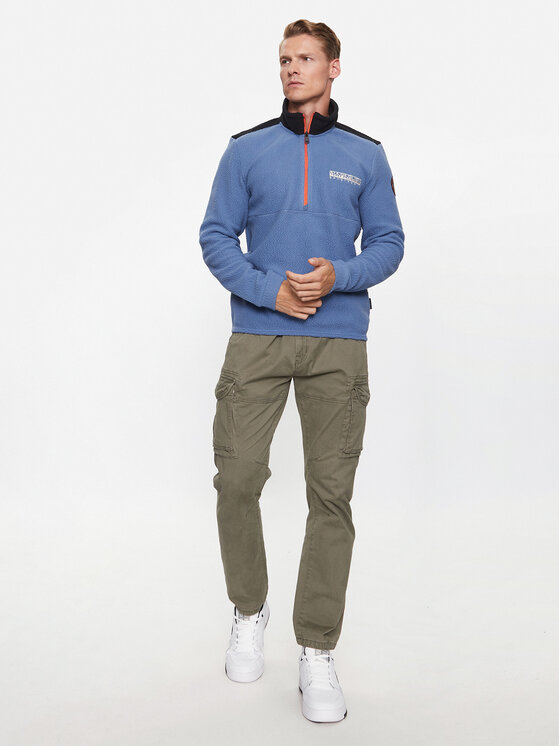 Napapijri Napapijri Fliis T-Anderby NP0A4HHR Sinine Regular Fit