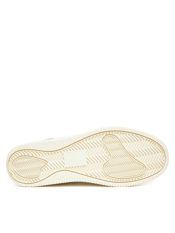 Tommy Jeans Tommy Jeans Tenisice Tjw Retro Basket Sneaker EN0EN02818 Écru