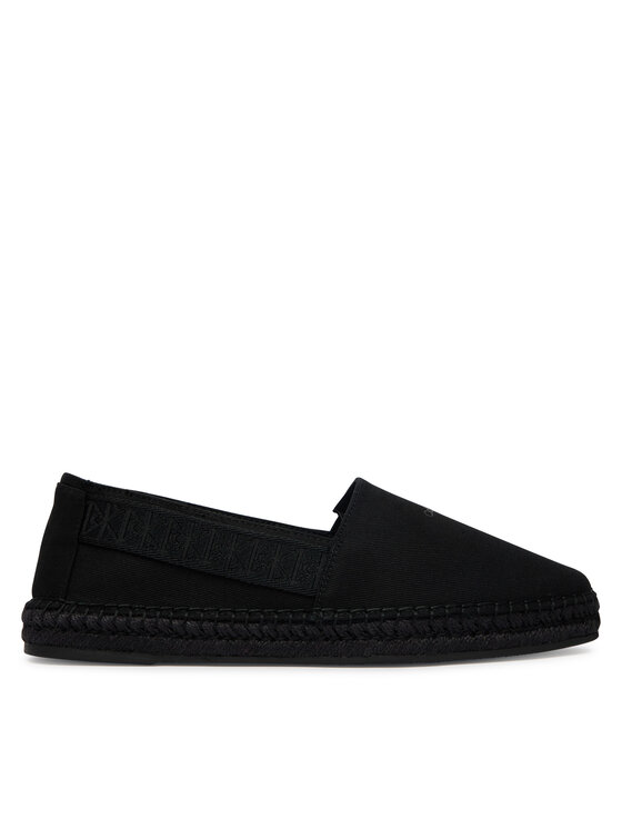 Calvin Klein Calvin Klein Espadrilky Espadrille Webbing Cv HM0HM02075 Čierna