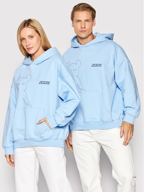 2005 2005 Pulóver Unisex Horned Kék Regular Fit