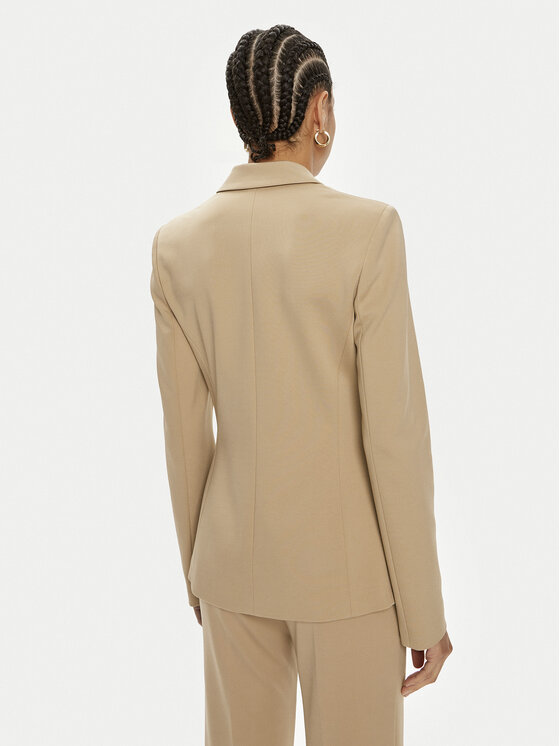 PINKO Pinko Sakko Alexia 100256 A1L3 Beige Regular Fit