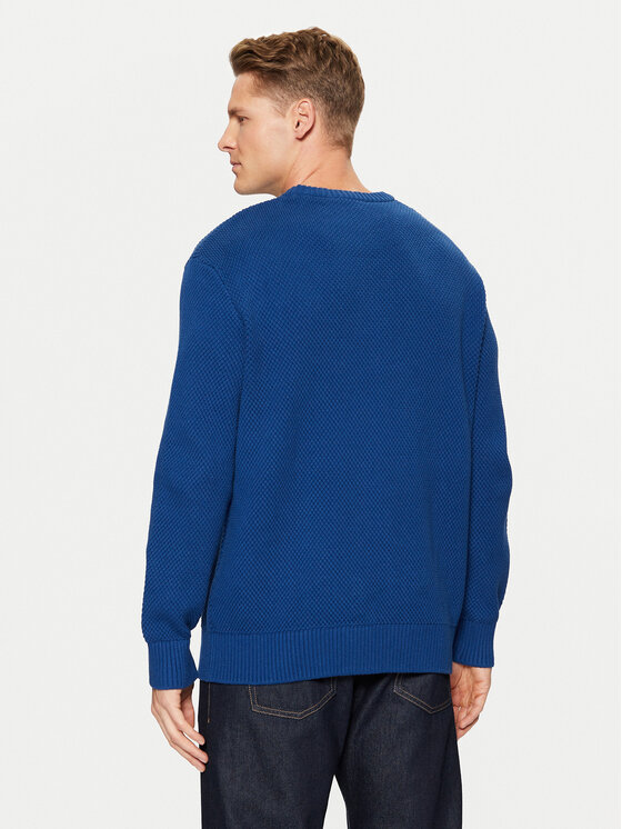 Selected Homme Selected Homme Sweter 16094552 Niebieski Relaxed Fit