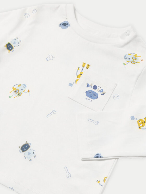 Mayoral Mayoral Bluse 2041 Écru Regular Fit