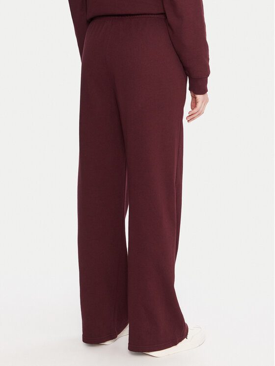 Tommy Hilfiger Tommy Hilfiger Donji dio trenerke UW0UW06081 Tamnocrvena Wide Leg