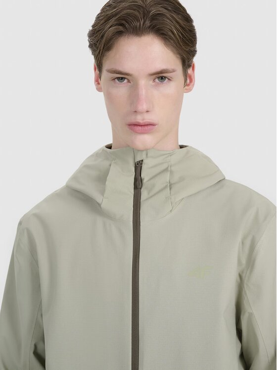 4F 4F Giacca di transizione 4FWSS25TTJAM704-44S Verde Regular Fit