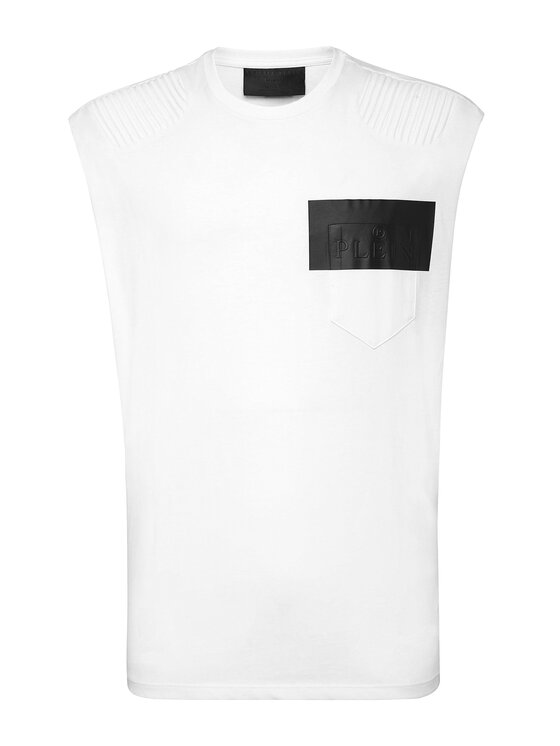 PHILIPP PLEIN PHILIPP PLEIN Smanicato 28532 Bianco Regular Fit