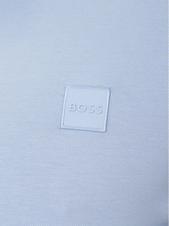 BOSS BOSS Polo majica Passerby 50507704 Svetlo modra Slim Fit