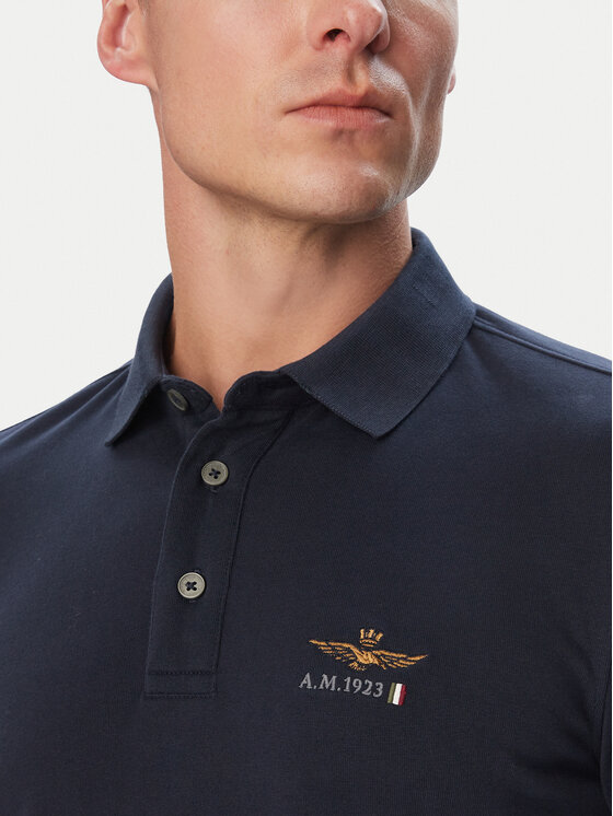 Aeronautica Militare Aeronautica Militare Polo 262PO1947UJ00703 Σκούρο μπλε Regular Fit