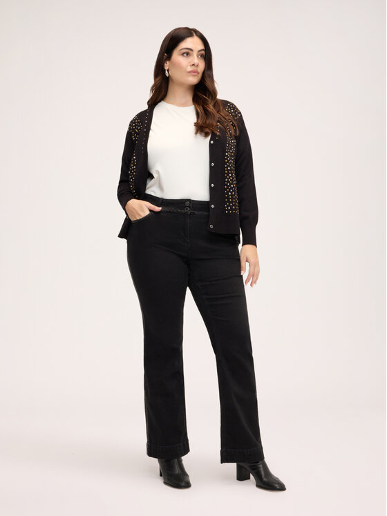 Fiorella Rubino Fiorella Rubino Jeans P40QT005475N033 Nero Regular Fit