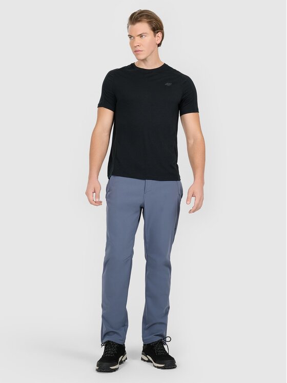 4F 4F Outdoorové kalhoty 4FWAW25TFTRM0990-32S Modrá Authentic Slim Fit
