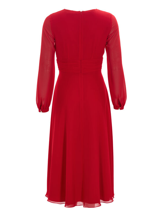 Swing Swing Abito da cocktail 5AI09000 Rosso Regular Fit