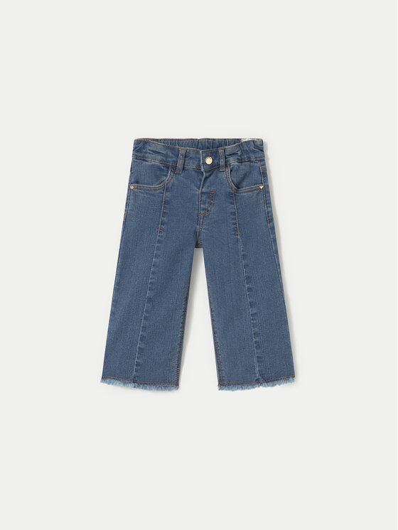 Mayoral Mayoral Jeans hlače 1572 Mornarsko modra Wide Leg