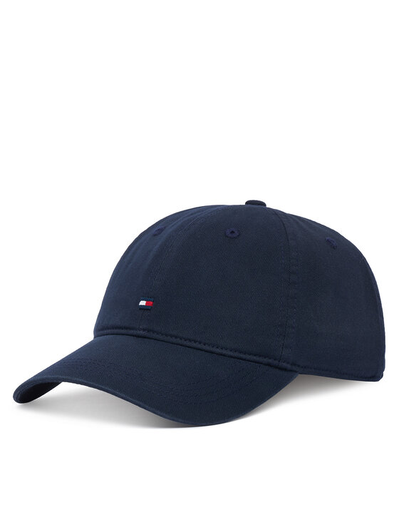 Tommy Hilfiger Șapcă Th Flag Soft 6 Panel Cap AM0AM14099 Bleumarin