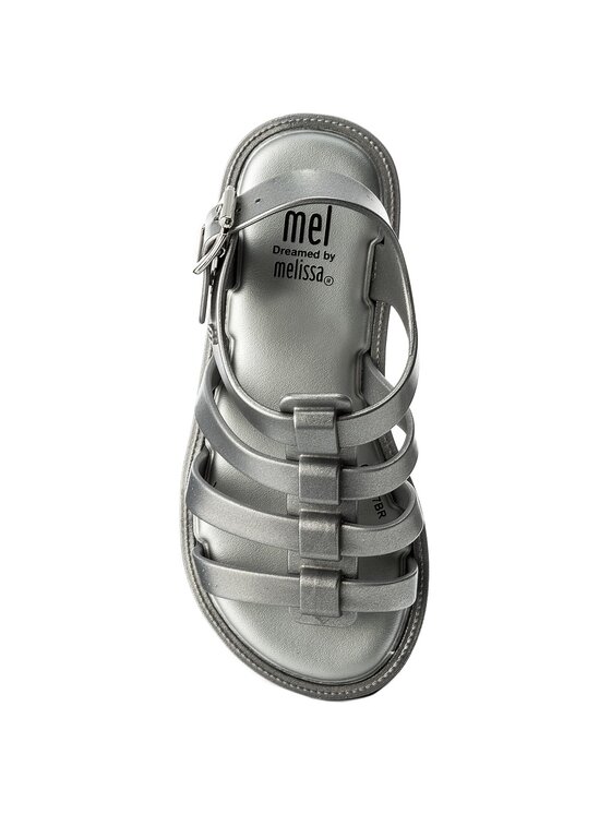 Melissa Sanda y Mel Flox Shine Inf 32370 Srebrny Modivo.pl