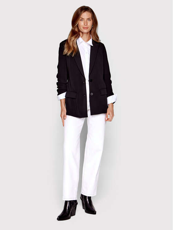 Blazer Travel Crepe K20K204874 Nero Relaxed Fit