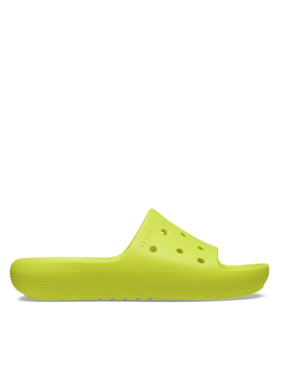 Şlapi Crocs Classic Slide V2 Kids 209422 Galben