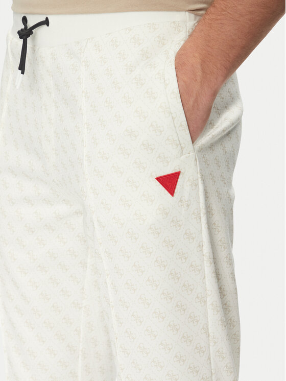 Guess Guess Jogginghose Korbin Z2BB05 FL04Q Écru Regular Fit