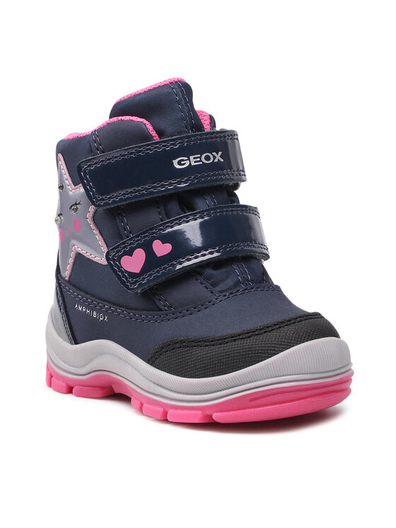 Geox Geox Schneeschuhe B Flanfil G.B Abx A B163WA 050FU C4268 M Dunkelblau