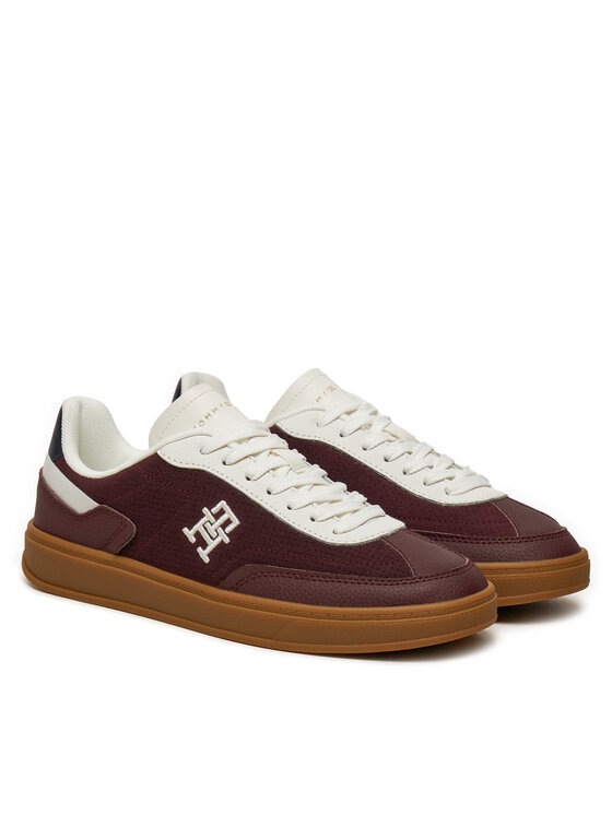 Tommy Hilfiger Tommy Hilfiger Tossud Heritage Sneaker Perf FW0FW08380 Bordoopunane