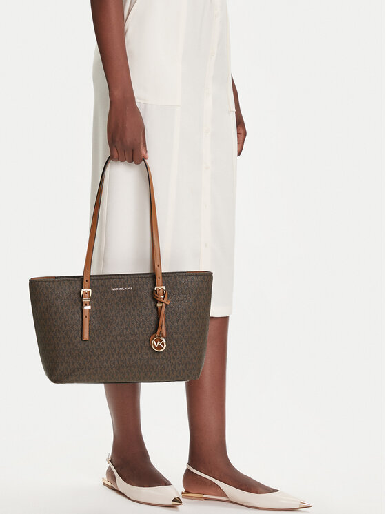 MICHAEL Michael Kors MICHAEL Michael Kors Ročna torba Quinn 30T5GQNT2B Rjava