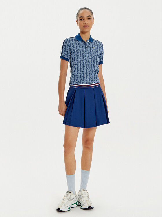 Lacoste Lacoste Teniso sijonas JF0990 Mėlyna Regular Fit