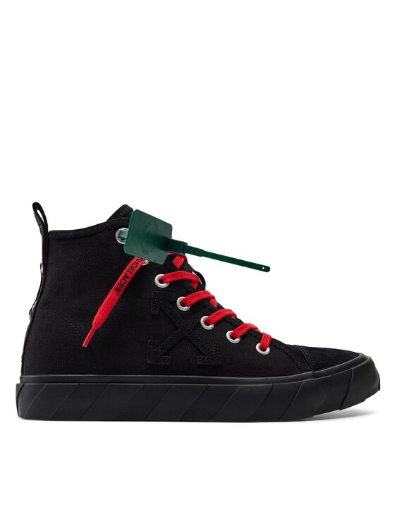 Off-White Plátenky Mid Top Vulcanized Canvas IA119S22LEA0011010 Čierna
