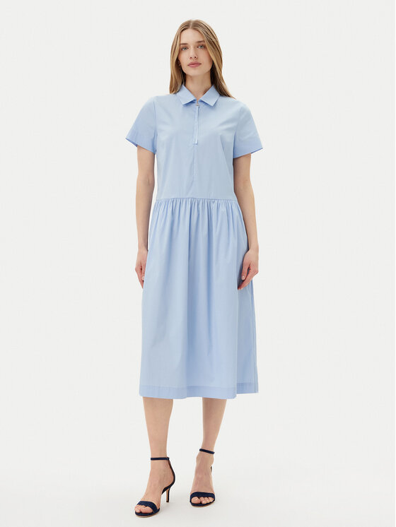 JOOP! JOOP! Košilové šaty 58 252D58Damina 30046639 Světle modrá Regular Fit