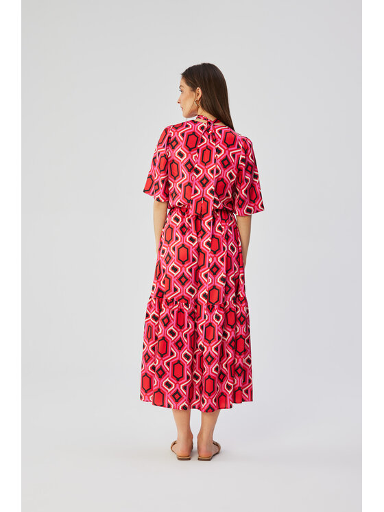 Stylove Stylove Abito da cocktail S367 Rosso Comfortable Fit