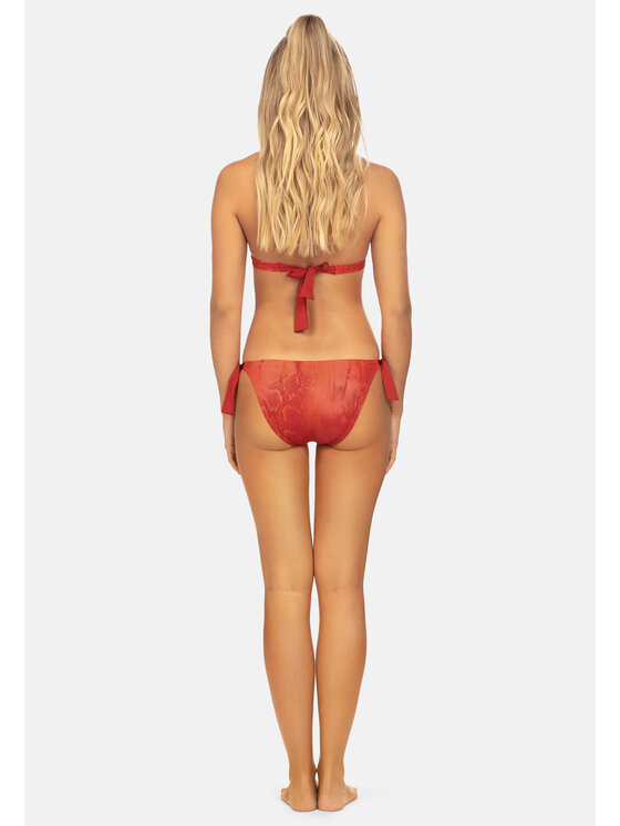 Miss Lou Miss Lou Bikini ML042 Pomarańczowy