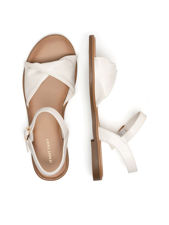 JENNY JENNY Sandały CHIKA WS250723-1 Biały