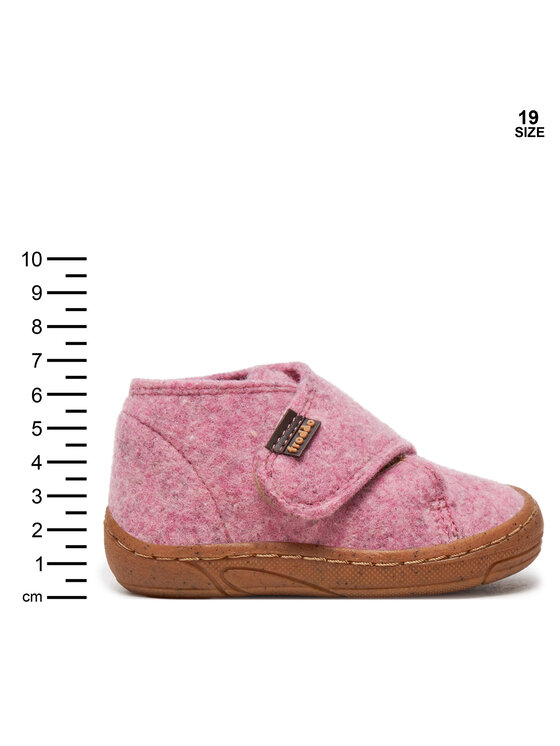 Froddo Froddo Kapcie Minni Wooly G1700343-8 M Różowy