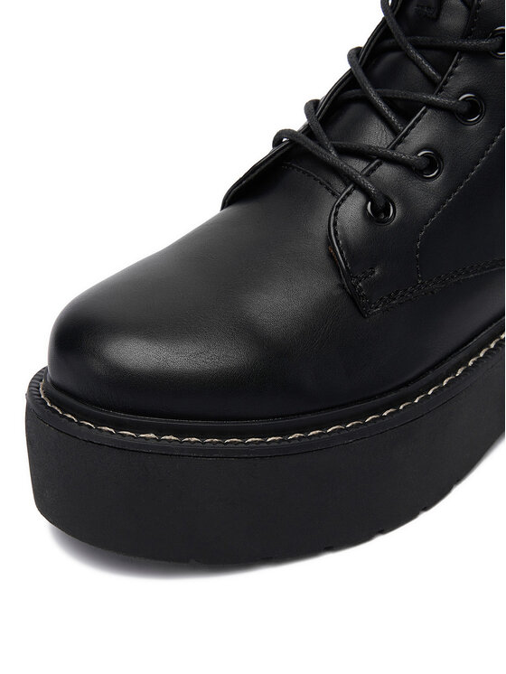 DeeZee DeeZee Gležnjače 12663-1 -BLACK PU Crna