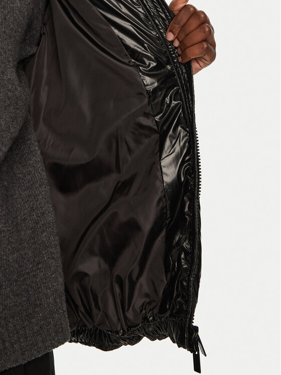 ViCOLO ViCOLO Télikabát TS0021 Fekete Regular Fit
