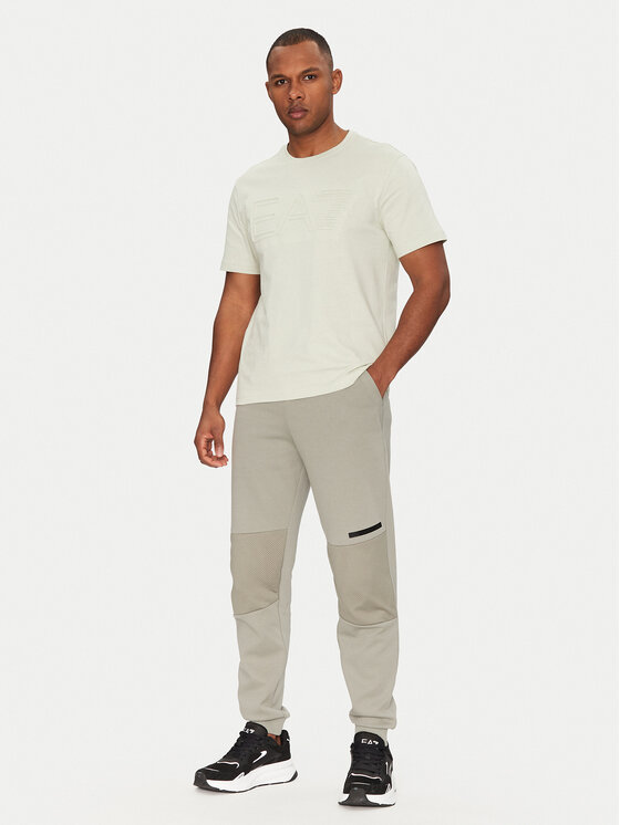 EA7 Emporio Armani EA7 Emporio Armani T-Shirt 7M000149 AF14772 U9004 Beżowy Regular Fit