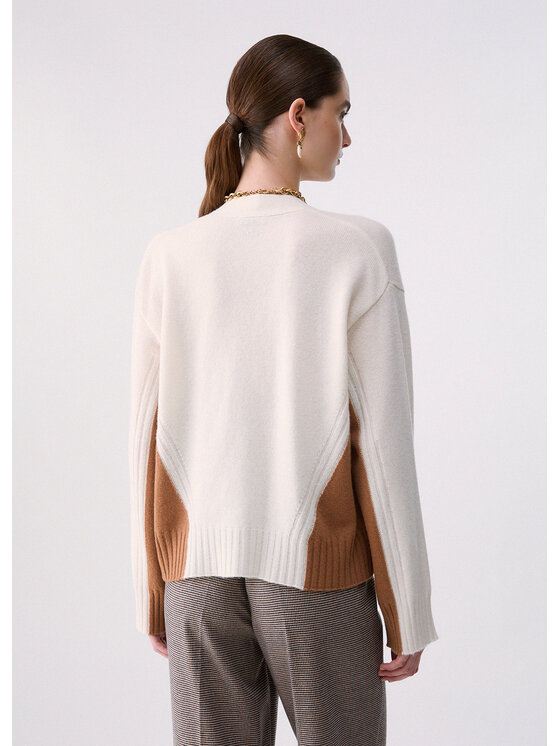 Liu Jo Liu Jo Cardigan WF6088MS009L9199 Bianco Regular Fit