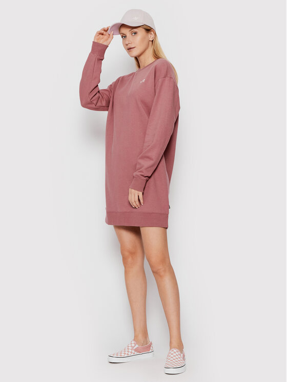 Vans pink shop hoodie dress