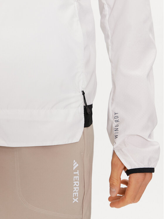 adidas adidas Wiatrówka Terrex Xperior Windweave Wind HN2903 Biały Slim Fit