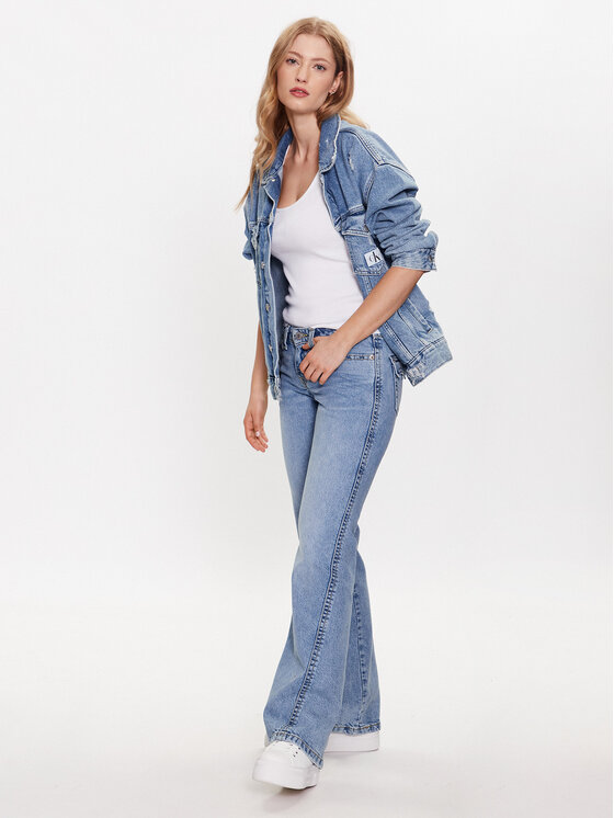 Levi's® Levi's® Top Essential A5906-0001 Bílá Regular Fit