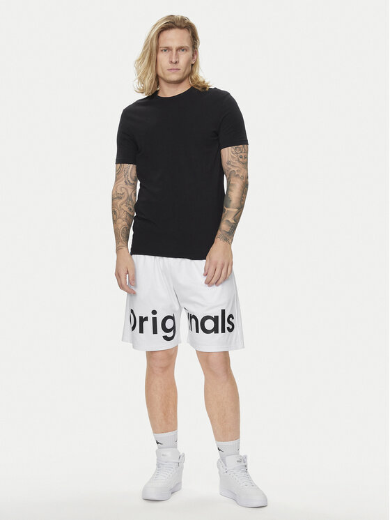 Jack&Jones Jack&Jones Sportske kratke hlače Chicago 12253130 Bijela Loose Fit