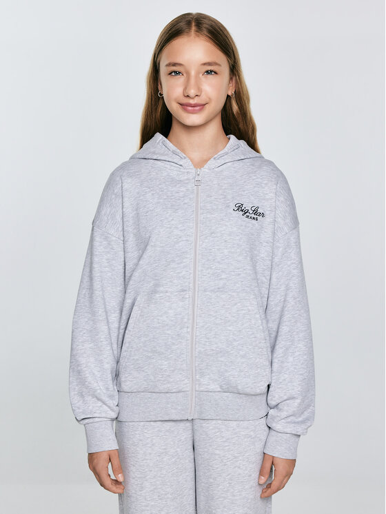 BIG STAR BIG STAR Bluza MILANA Szary Comfort Fit