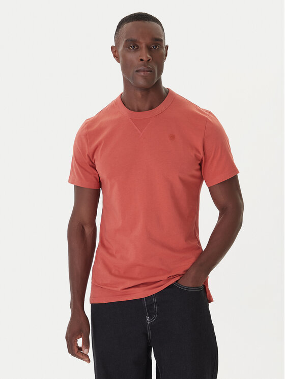 G-Star Raw G-Star Raw T-Shirt Nifous D24449-336 Pomarańczowy Regular Fit