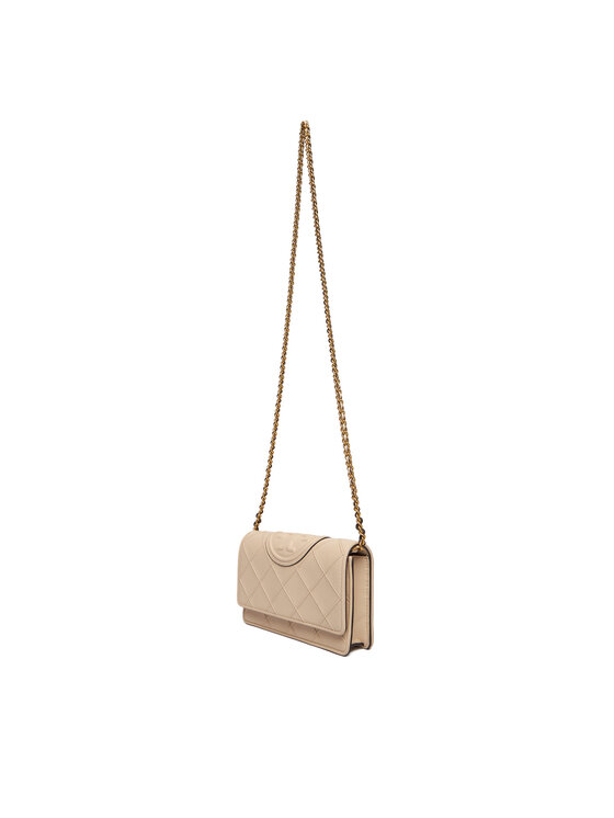 Tory Burch Tory Burch Rankinė Fleming Soft Chain Wallet 138853 Smėlio
