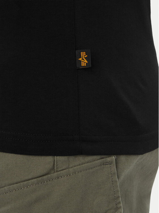Alpha Industries Alpha Industries Longsleeve Basic Small Logo 198517 Чорний Regular Fit
